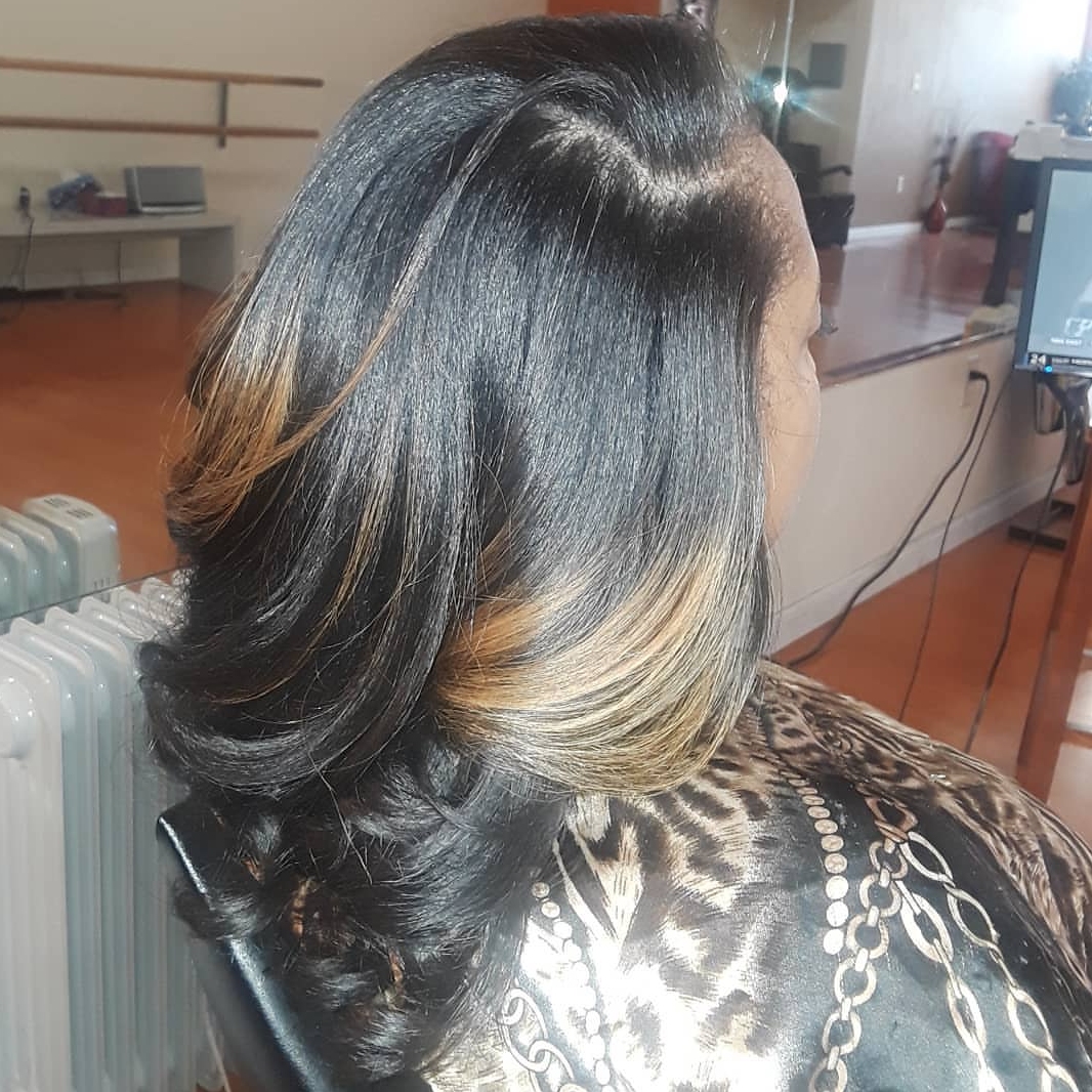 Hair Salon Specializing In Press Curls Sew Ins Bobs More